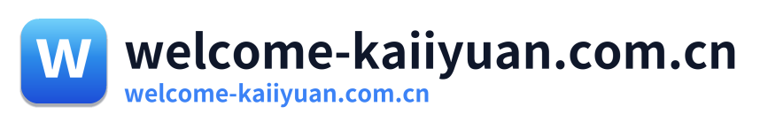 welcome-kaiiyuan.com.cn Logo